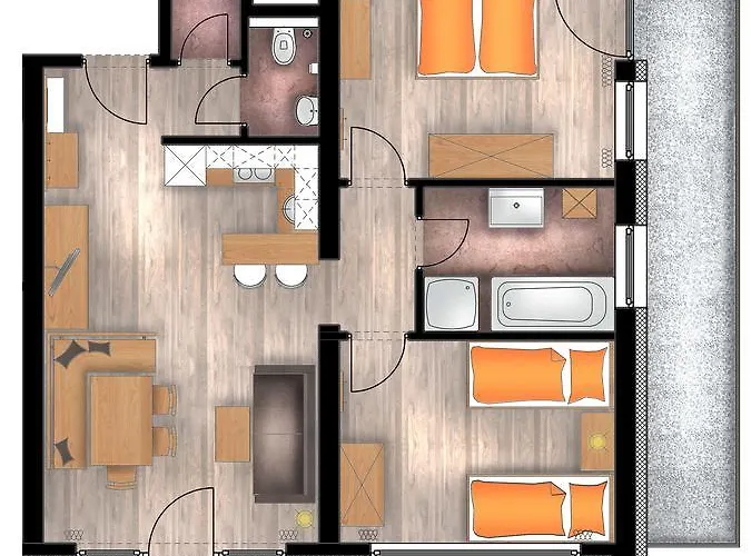 Apart-hotel Hoedner Ebbs