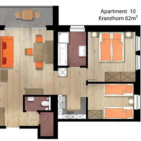 Hoedner Hotel apartamentowy Ebbs